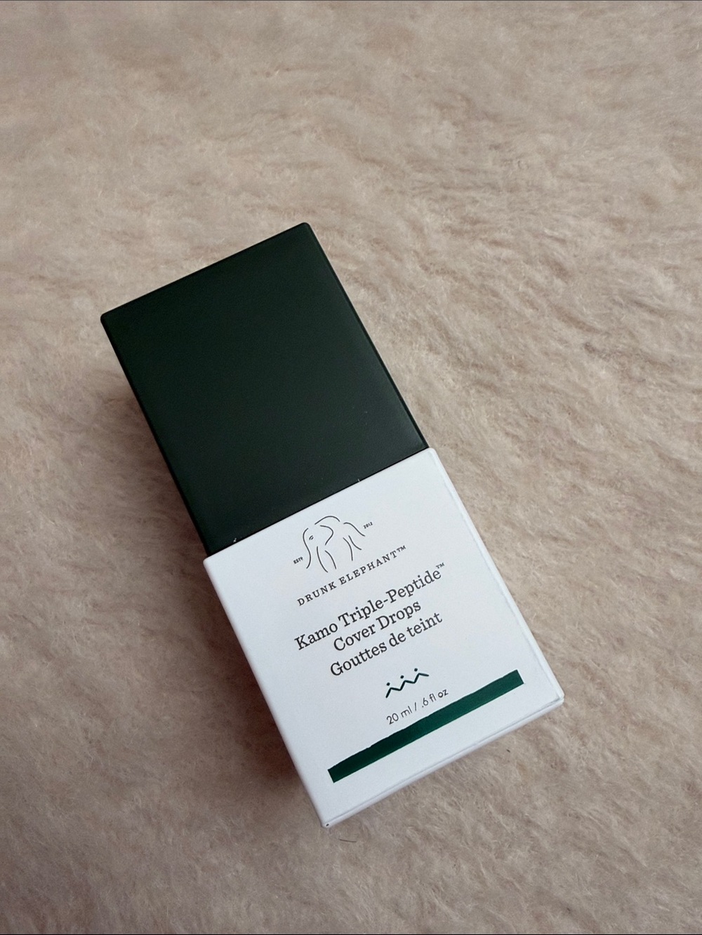 Drunk Elephant Kamo Triple-peptide cover drops - shade Fair 1C